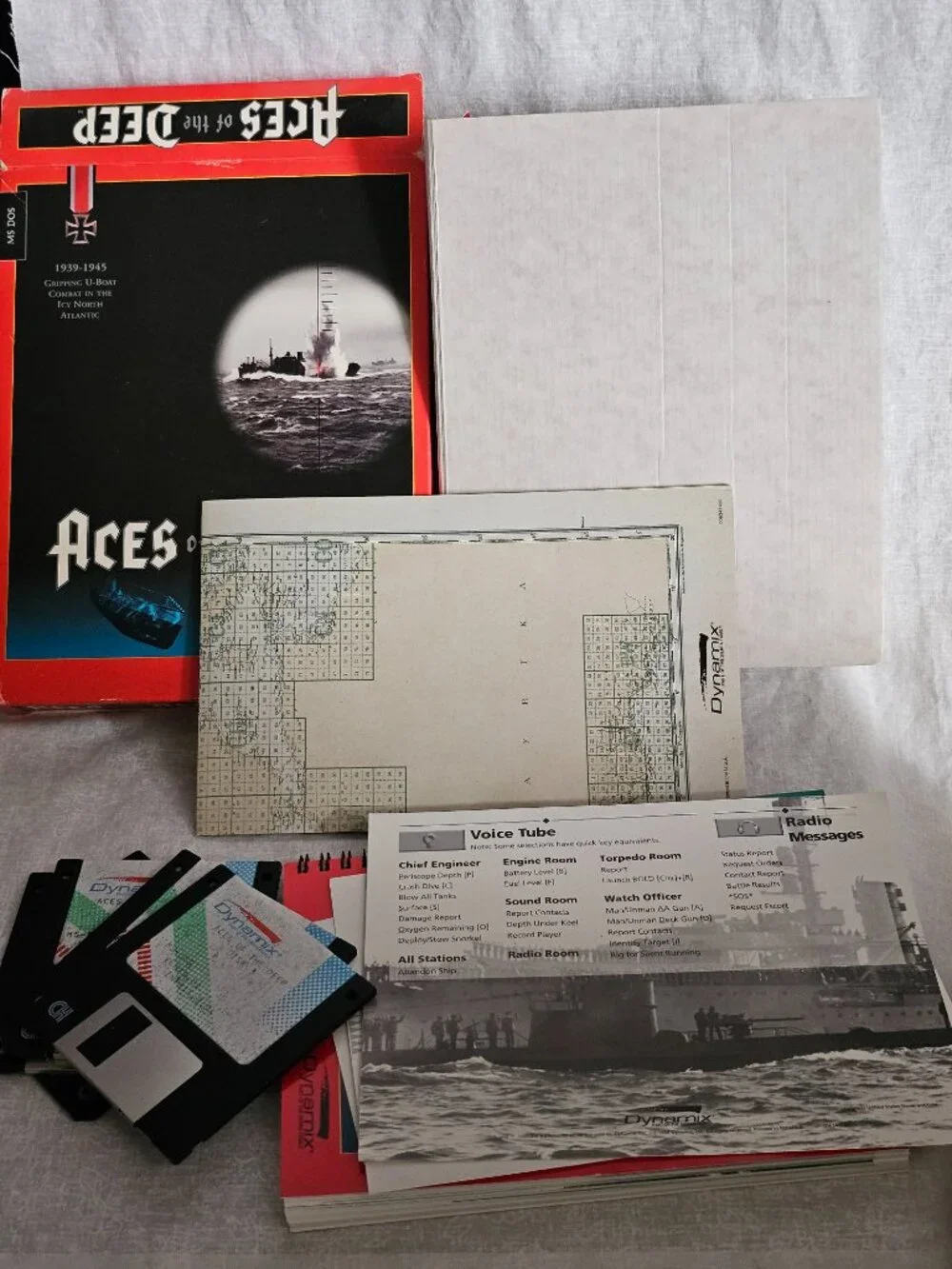 Aces of the Deep Big Box PC Game - Command Edition - WWII German U-Boat Submarin